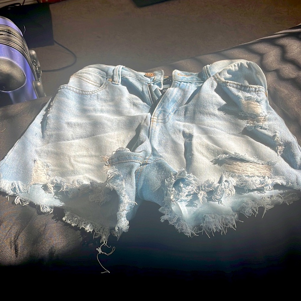 Sincerely Jules Distressed Jeans Shorts